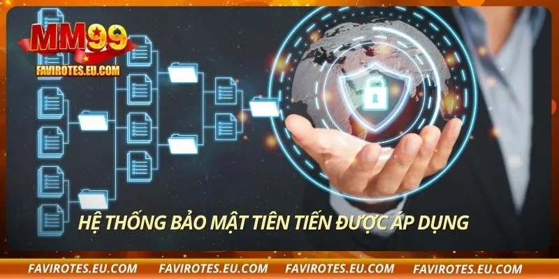 Hệ thống bảo mật tiên tiến được áp dụng