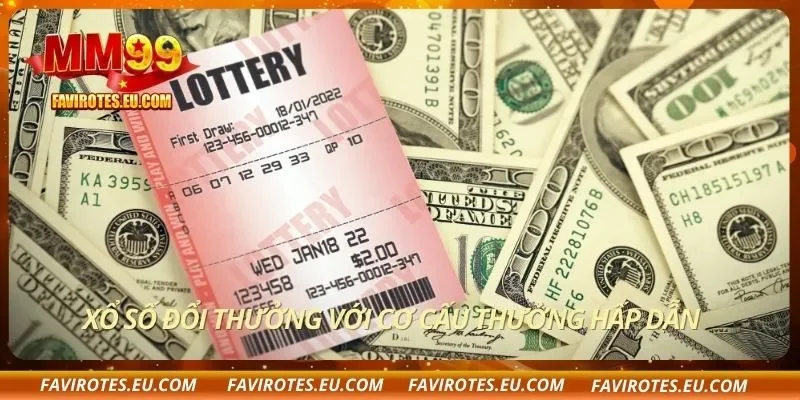 Xổ số đổi thưởng với cơ cấu thưởng hấp dẫn